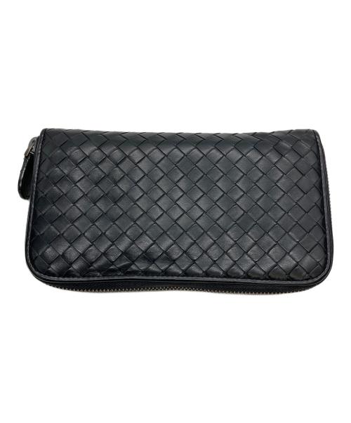 BOTTEGA VENETA（ボッテガベネタ）BOTTEGA VENETA (ボッテガベネタ) 長財布 ブラックの古着・服飾アイテム