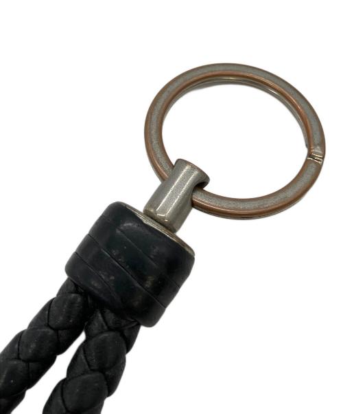 BOTTEGA VENETA（ボッテガベネタ）BOTTEGA VENETA (ボッテガベネタ) キーホルダー ブラックの古着・服飾アイテム