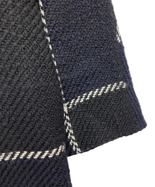 Y's for living（ワイズフォーリビング）Y's for living (ワイズフォーリビング) ノーカラーコート ネイビー サイズ:不明の古着・服飾アイテム