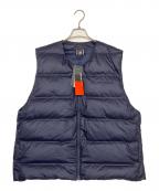 NEW BALANCEニューバランス）の古着「MET24 Down Vest」｜ネイビー