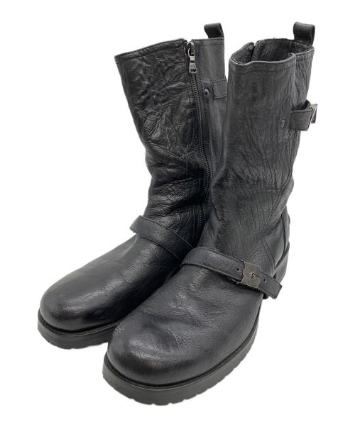 NEIL BARRETT（ニールバレット）NEIL BARRETT (ニールバレット) エンジニアブーツ ブラック サイズ:41の古着・服飾アイテム