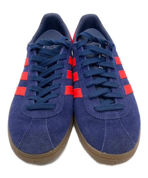adidas（アディダス）adidas (アディダス) MUNCHEN　スニーカー ネイビー×オレンジ サイズ:26.5cmの古着・服飾アイテム