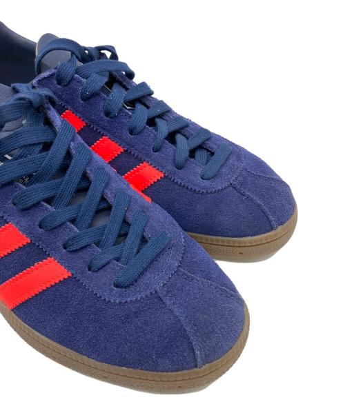 adidas（アディダス）adidas (アディダス) MUNCHEN　スニーカー ネイビー×オレンジ サイズ:26.5cmの古着・服飾アイテム