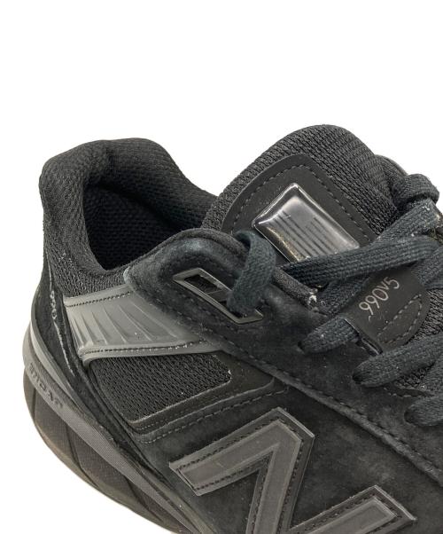 NEW BALANCE（ニューバランス）NEW BALANCE (ニューバランス) 990v5　スニーカー ブラック サイズ:27cmの古着・服飾アイテム