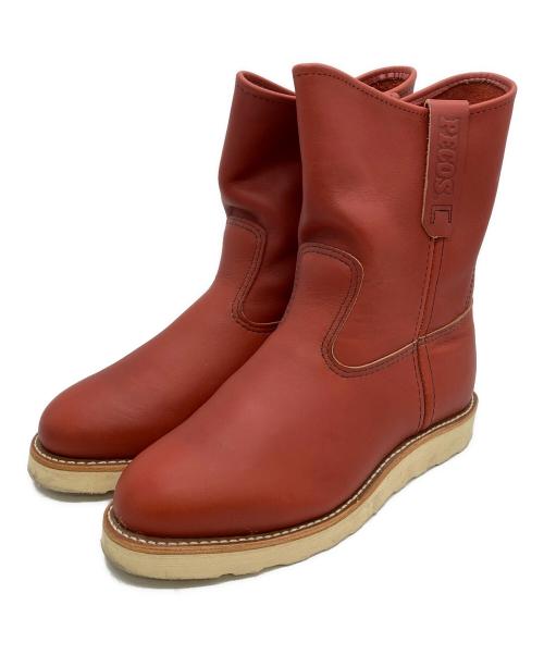 RED WING（レッドウィング）RED WING (レッドウィング) ペコスブーツ レッド サイズ:7.5の古着・服飾アイテム