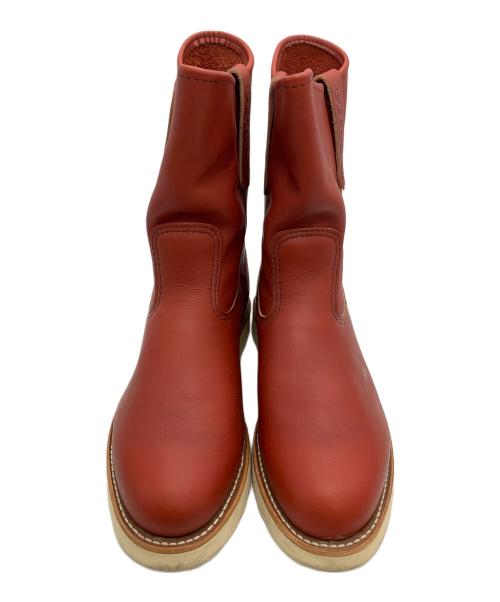 RED WING（レッドウィング）RED WING (レッドウィング) ペコスブーツ レッド サイズ:7.5の古着・服飾アイテム