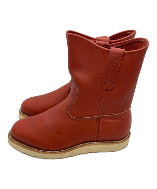 RED WING（レッドウィング）RED WING (レッドウィング) ペコスブーツ レッド サイズ:7.5の古着・服飾アイテム
