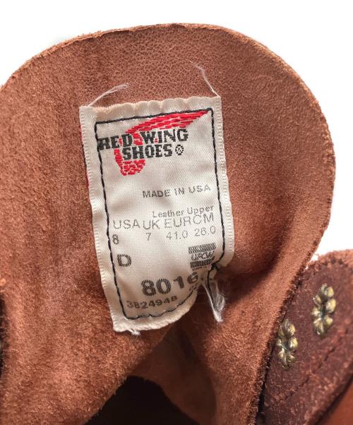 RED WING（レッドウィング）RED WING (レッドウィング) ブラックスミス　ブーツ ブラウン サイズ: 26cmの古着・服飾アイテム