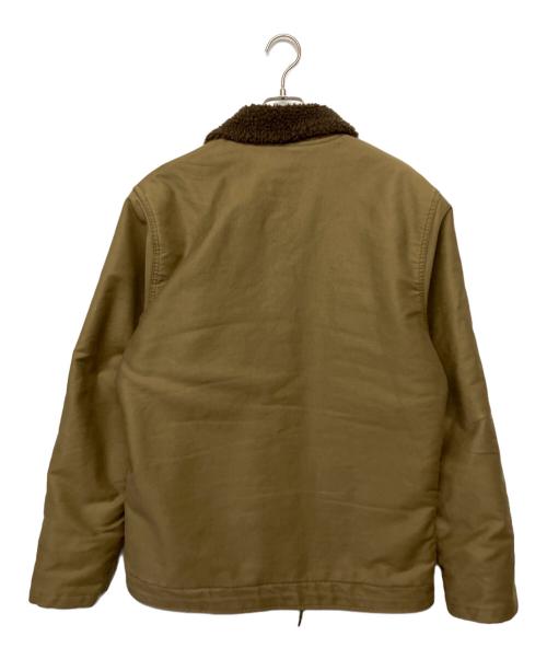 ALPHA（アルファ）ALPHA (アルファ) デッキジャケット ベージュ サイズ:XLの古着・服飾アイテム