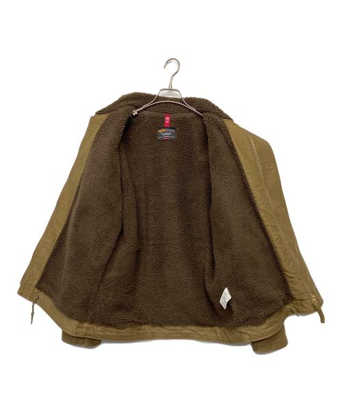 ALPHA（アルファ）ALPHA (アルファ) デッキジャケット ベージュ サイズ:XLの古着・服飾アイテム