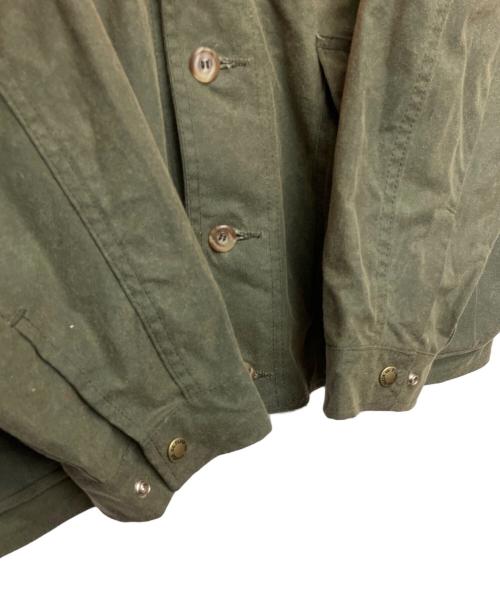 C.C. Filson（フィルソン）C.C. FILSON (フィルソン) ハンティングジャケット カーキ×オレンジ サイズ:Lの古着・服飾アイテム