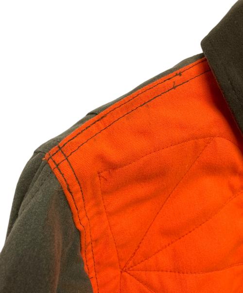 C.C. Filson（フィルソン）C.C. FILSON (フィルソン) ハンティングジャケット カーキ×オレンジ サイズ:Lの古着・服飾アイテム