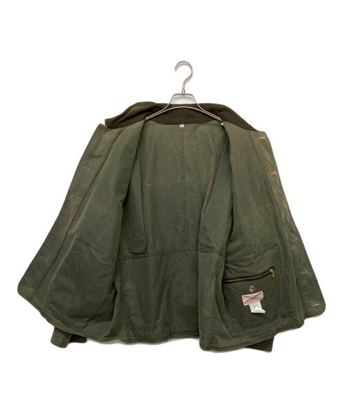 C.C. Filson（フィルソン）C.C. FILSON (フィルソン) ハンティングジャケット カーキ×オレンジ サイズ:Lの古着・服飾アイテム