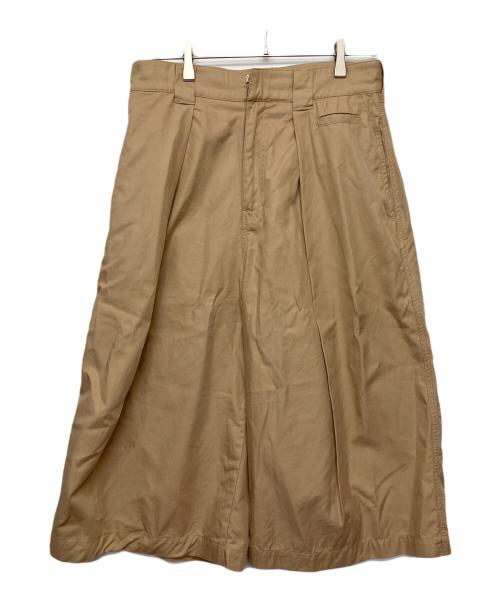 LOEWE（ロエベ）LOEWE (ロエベ) paula's ibiza (パウラズ・イビザ) ワイドパンツ ベージュ サイズ:46の古着・服飾アイテム