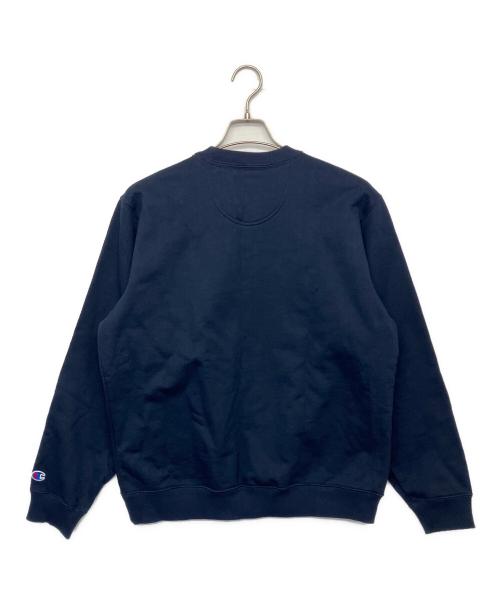 Champion（チャンピオン）Champion (チャンピオン) SUPREME (シュプリーム) クルーネックスウェット　19SS ネイビー サイズ:Mの古着・服飾アイテム