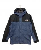 THE NORTH FACEザ ノース フェイス）の古着「マウンテンライトデニムジャケット」｜ブルー×ブラック