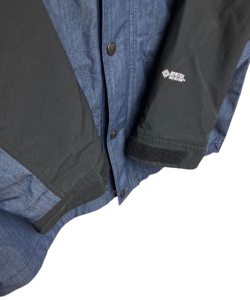 THE NORTH FACE（ザ ノース フェイス）THE NORTH FACE (ザ ノース フェイス) マウンテンライトデニムジャケット ブルー×ブラック サイズ:L　の古着・服飾アイテム