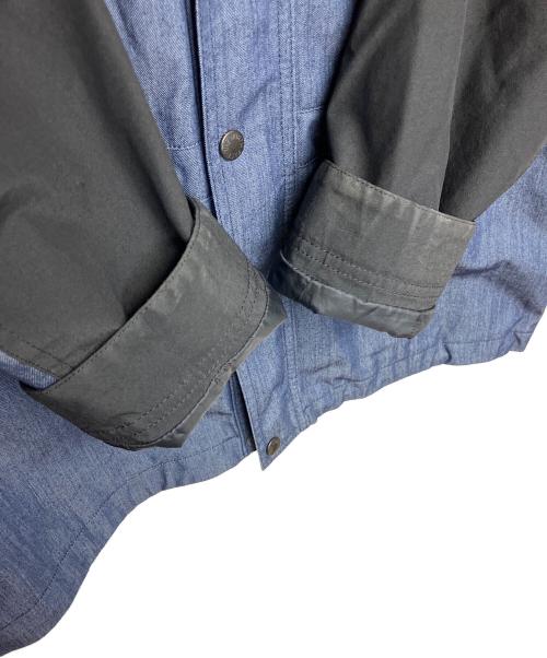 THE NORTH FACE（ザ ノース フェイス）THE NORTH FACE (ザ ノース フェイス) マウンテンライトデニムジャケット ブルー×ブラック サイズ:L　の古着・服飾アイテム