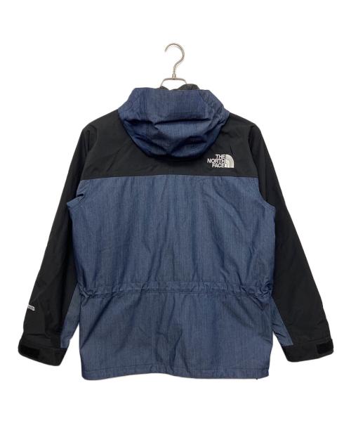 THE NORTH FACE（ザ ノース フェイス）THE NORTH FACE (ザ ノース フェイス) マウンテンライトデニムジャケット ブルー×ブラック サイズ:L　の古着・服飾アイテム