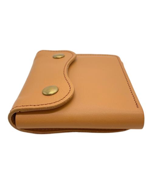 Jamale（ジャマレ）Jamale (ジャマレ) 2つ折り財布 オレンジの古着・服飾アイテム