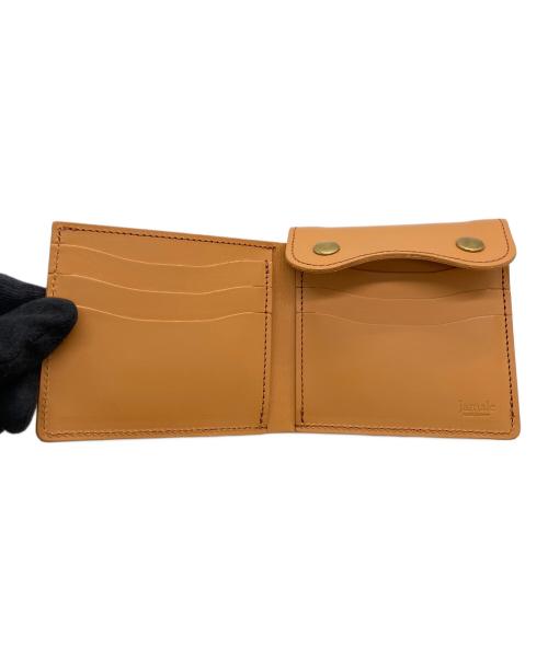 Jamale（ジャマレ）Jamale (ジャマレ) 2つ折り財布 オレンジの古着・服飾アイテム