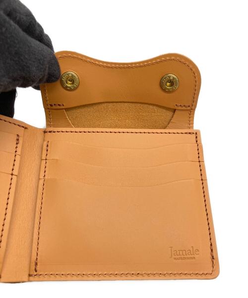 Jamale（ジャマレ）Jamale (ジャマレ) 2つ折り財布 オレンジの古着・服飾アイテム