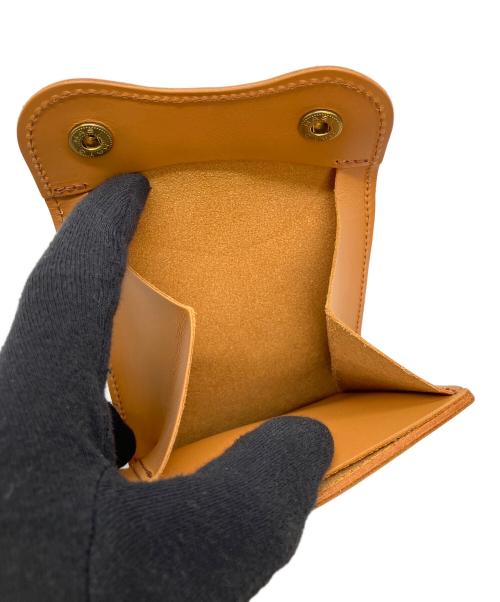 Jamale（ジャマレ）Jamale (ジャマレ) 2つ折り財布 オレンジの古着・服飾アイテム