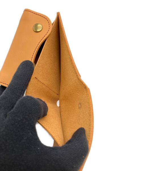 Jamale（ジャマレ）Jamale (ジャマレ) 2つ折り財布 オレンジの古着・服飾アイテム