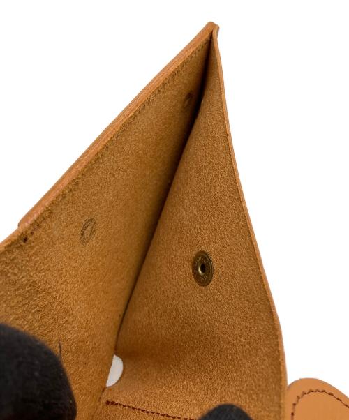 Jamale（ジャマレ）Jamale (ジャマレ) 2つ折り財布 オレンジの古着・服飾アイテム