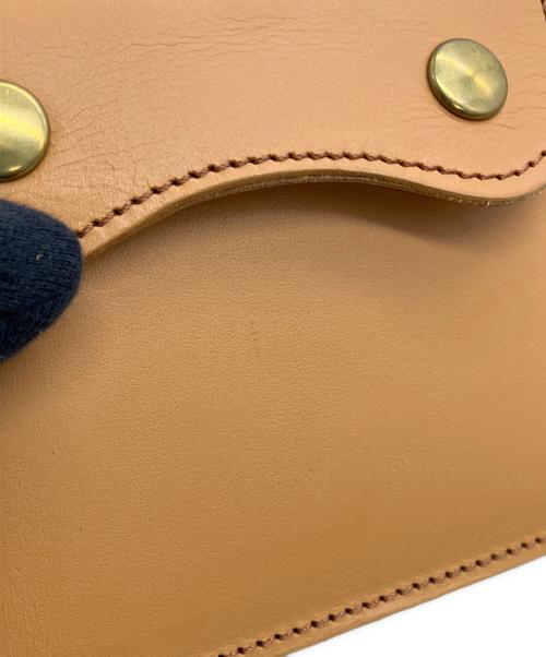 Jamale（ジャマレ）Jamale (ジャマレ) 2つ折り財布 オレンジの古着・服飾アイテム