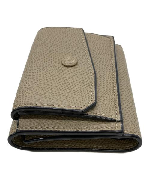 Valextra（ヴァレクストラ）Valextra (ヴァレクストラ) 3つ折り財布 グレーの古着・服飾アイテム