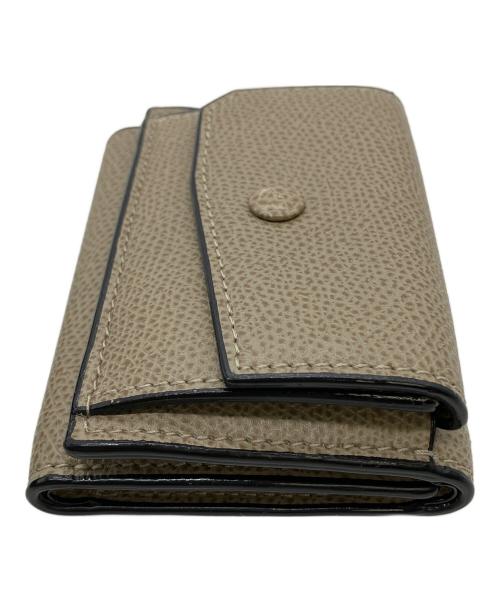 Valextra（ヴァレクストラ）Valextra (ヴァレクストラ) 3つ折り財布 グレーの古着・服飾アイテム
