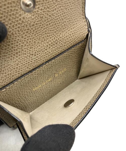 Valextra（ヴァレクストラ）Valextra (ヴァレクストラ) 3つ折り財布 グレーの古着・服飾アイテム