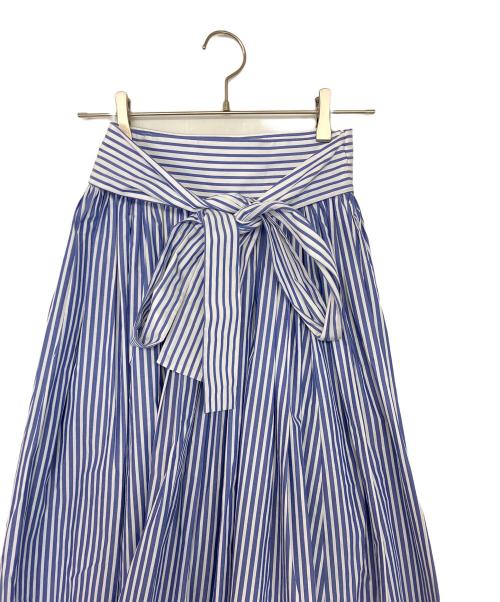 BROOKS BROTHERS（ブルックスブラザーズ）BROOKS BROTHERS (ブルックスブラザーズ) マキシスカート ブルー サイズ:０の古着・服飾アイテム