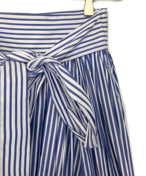 BROOKS BROTHERS（ブルックスブラザーズ）BROOKS BROTHERS (ブルックスブラザーズ) マキシスカート ブルー サイズ:０の古着・服飾アイテム