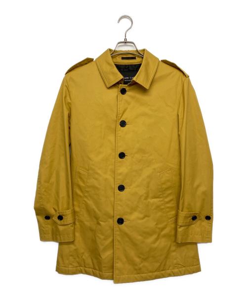 BURBERRY BLACK LABEL（バーバリーブラックレーベル）BURBERRY BLACK LABEL (バーバリーブラックレーベル) ステンカラーコート イエロー サイズ:Mの古着・服飾アイテム