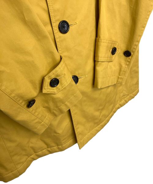 BURBERRY BLACK LABEL（バーバリーブラックレーベル）BURBERRY BLACK LABEL (バーバリーブラックレーベル) ステンカラーコート イエロー サイズ:Mの古着・服飾アイテム