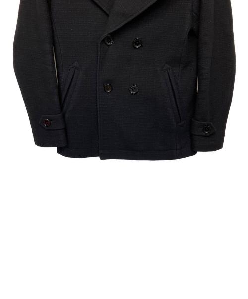 BURBERRY BLACK LABEL（バーバリーブラックレーベル）BURBERRY BLACK LABEL (バーバリーブラックレーベル) Pコート ネイビー サイズ:L　の古着・服飾アイテム