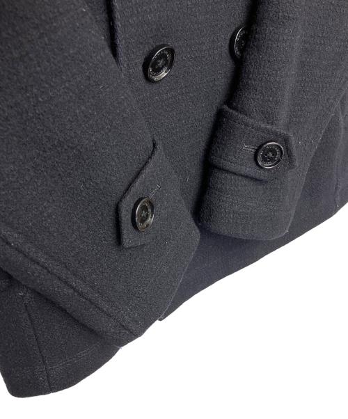 BURBERRY BLACK LABEL（バーバリーブラックレーベル）BURBERRY BLACK LABEL (バーバリーブラックレーベル) Pコート ネイビー サイズ:L　の古着・服飾アイテム