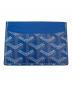 GOYARD（ゴヤール）の古着「サン・シェルピス　カードケース」｜ブルー