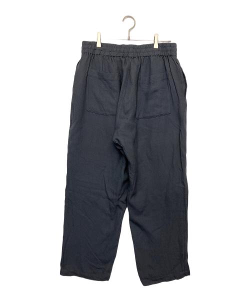 Graphpaper（グラフペーパー）Graphpaper (グラフペーパー) Viscose Wool Viyella Sleeping Pants ブラック サイズ:１の古着・服飾アイテム