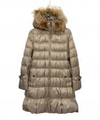 BURBERRY BLUE LABELバーバリーロンドンブルーレーベル）の古着「ダウンコート」｜ベージュ