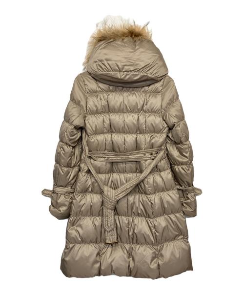 BURBERRY BLUE LABEL（バーバリーロンドンブルーレーベル）BURBERRY BLUE LABEL (バーバリーロンドンブルーレーベル) ダウンコート ベージュ サイズ:40の古着・服飾アイテム