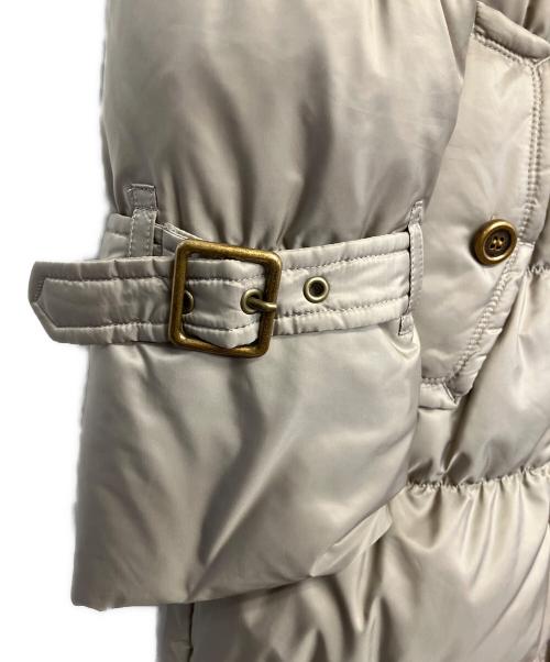 BURBERRY BLUE LABEL（バーバリーロンドンブルーレーベル）BURBERRY BLUE LABEL (バーバリーロンドンブルーレーベル) ダウンコート ベージュ サイズ:40の古着・服飾アイテム