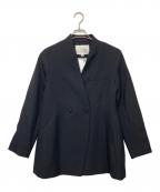 Ameriアメリ）の古着「WAVE SWITCHING CONSTRUCTIVE JACKET」｜ブラック