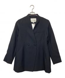 Ameri（アメリ）の古着「WAVE SWITCHING CONSTRUCTIVE JACKET」｜ブラック