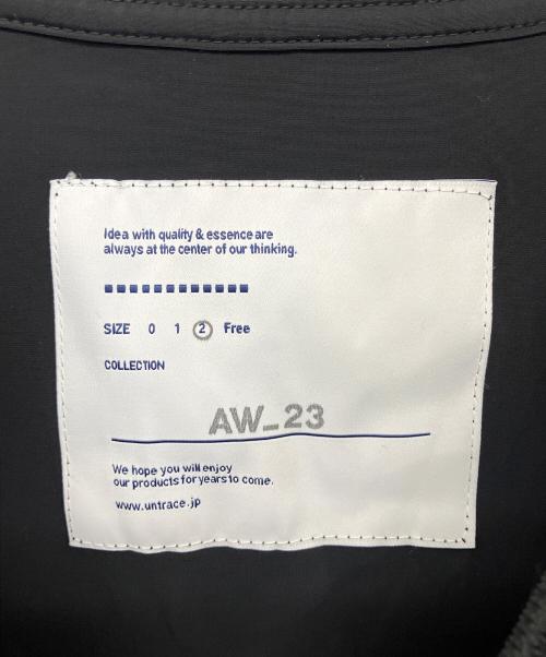 UNTRACE（アントレース）UNTRACE (アントレース) ナイロンプルオーバー AW23 ネイビー サイズ:2の古着・服飾アイテム