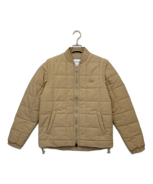 LACOSTE（ラコステ）LACOSTE (ラコステ) キルティングジャケット ベージュ サイズ:Sの古着・服飾アイテム