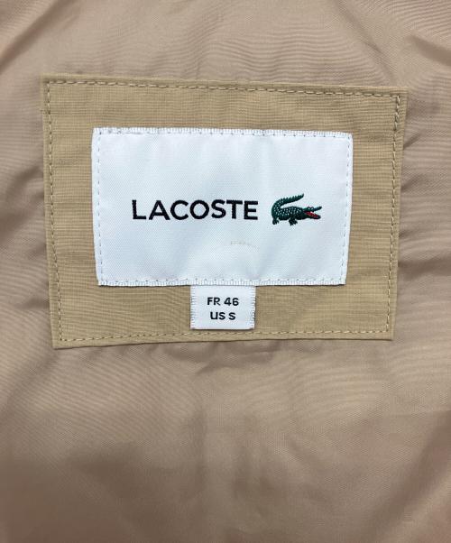 LACOSTE（ラコステ）LACOSTE (ラコステ) キルティングジャケット ベージュ サイズ:Sの古着・服飾アイテム