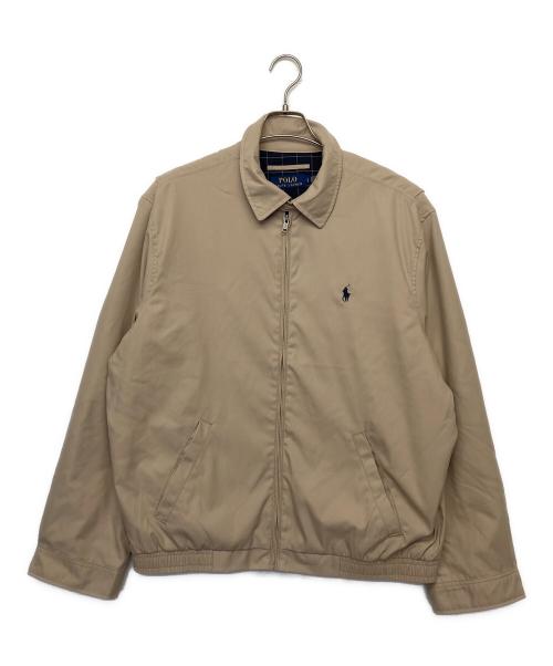 POLO RALPH LAUREN（ポロ・ラルフローレン）POLO RALPH LAUREN (ポロ・ラルフローレン) スイングトップ ベージュ サイズ:Lの古着・服飾アイテム